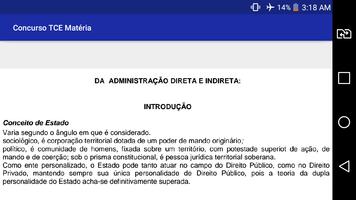 Concurso TCE Apostilas Matéria Grátis ! Prova FREE 스크린샷 3