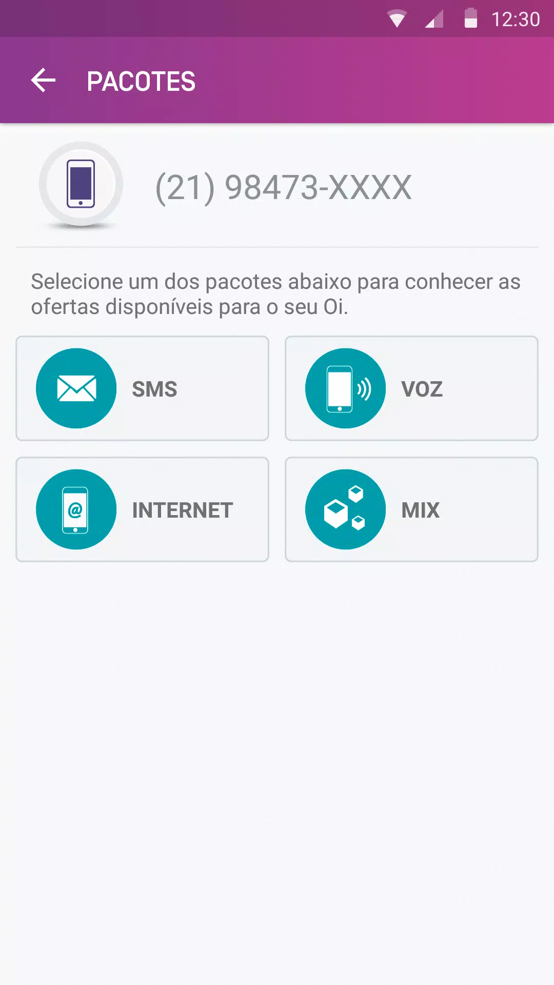 Download do APK de Oi Recarga para Android