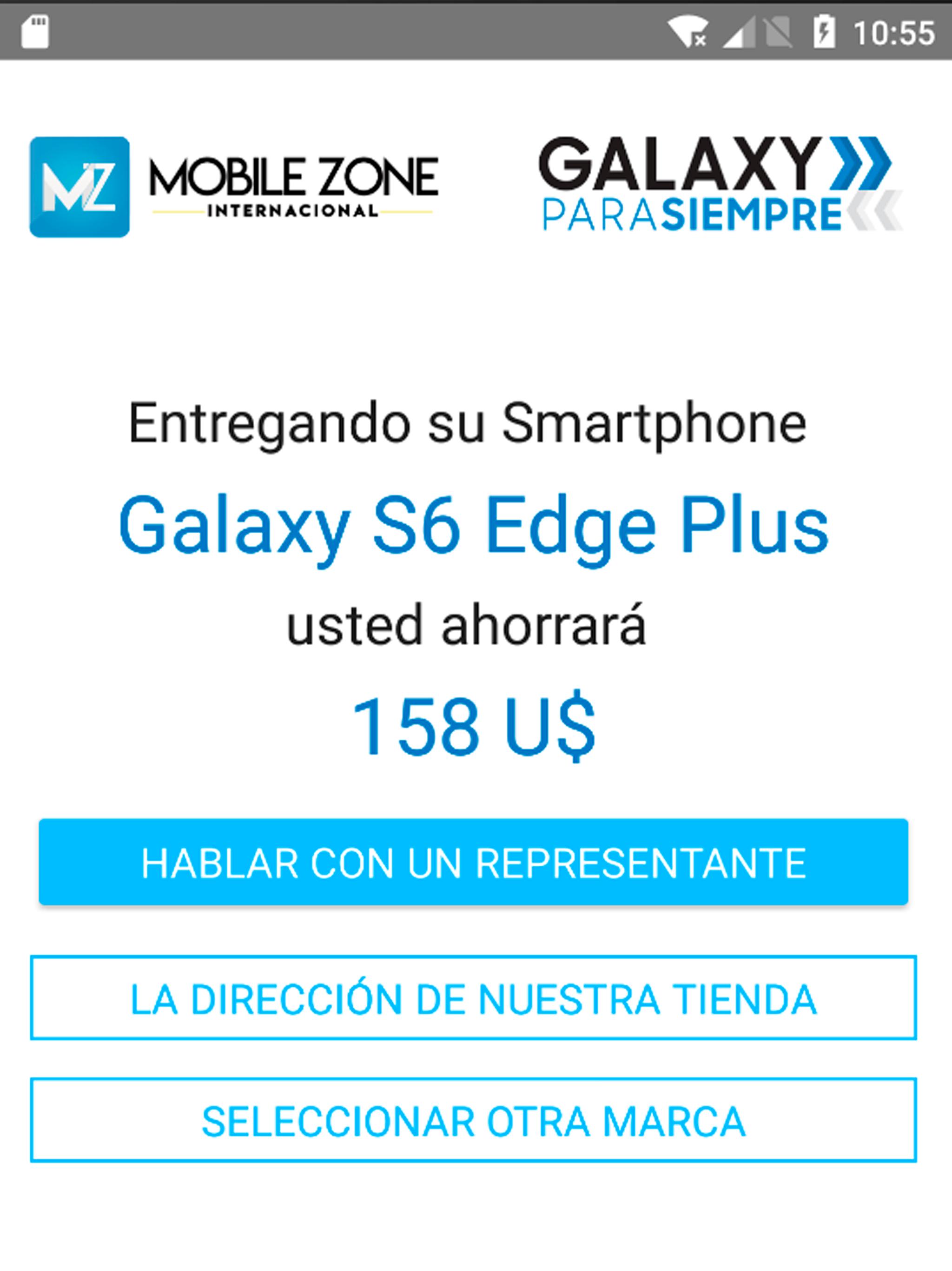 Loja Mobile Zone no Paraguai 