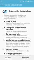 cloud4mobile - Samsung Service پوسٹر