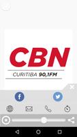 Rádio CBN - 90,1 FM - Curitiba poster