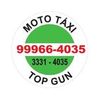 Moto táxi top gun icon