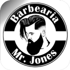 Barbearia Mr. Jones Zeichen