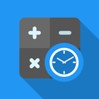 Calculadora de tempo + − × ÷ ícone