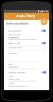 Aud&Check capture d'écran 1