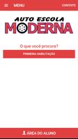 Auto Escola Moderna الملصق