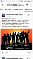 Comunidade Ágape Franca скриншот 3