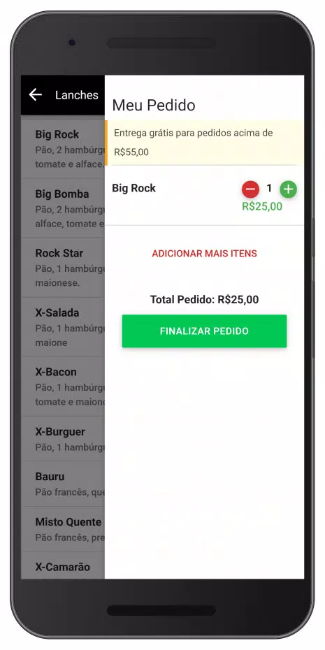 Descarga de APK de Ponto X Lanches e Porções para Android