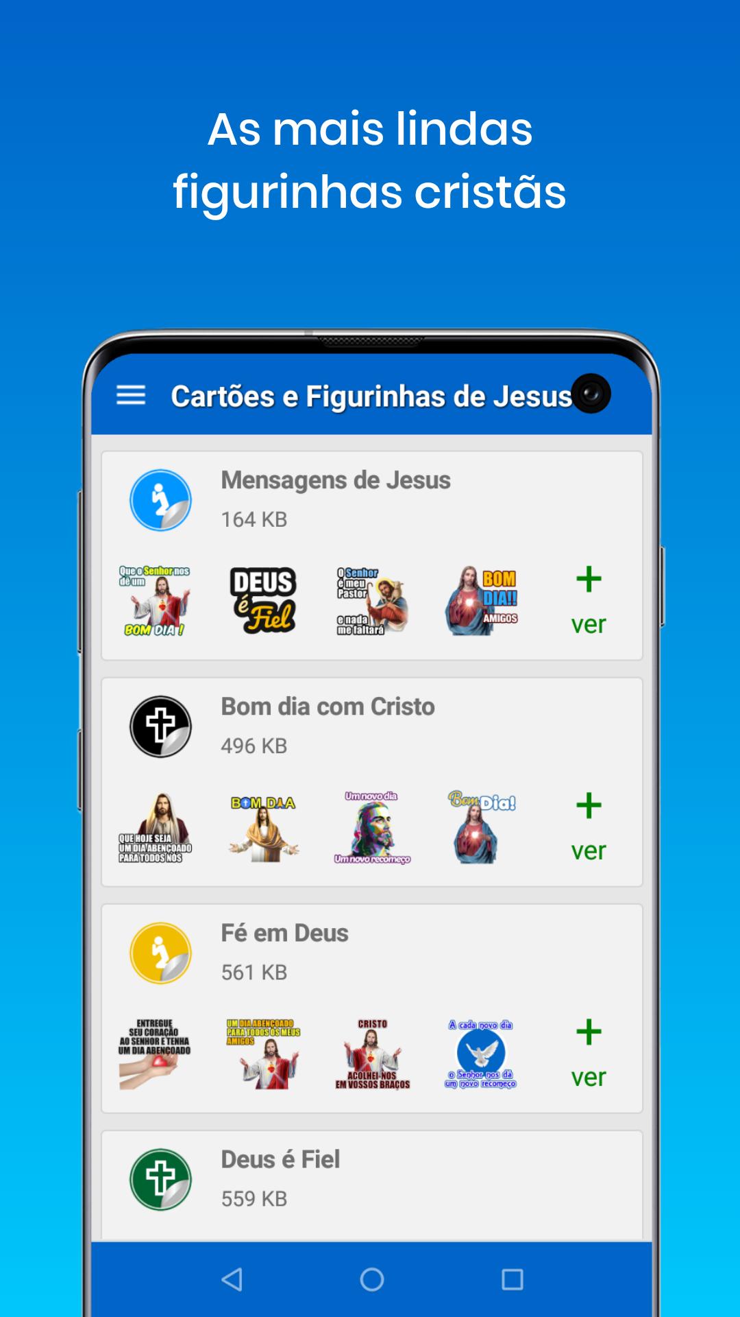 Download do APK de Figurinhas e Status de Jesus para Android Download do APK de Figurinhas e Status de Jesus para Android