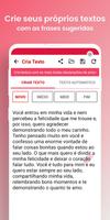 Textos de Amor imagem de tela 3