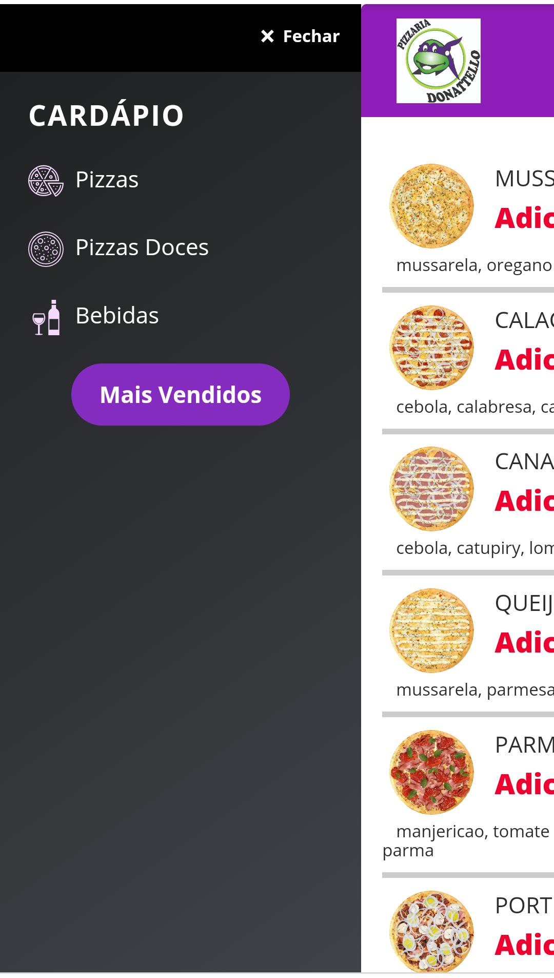 Download do APK de Donatello Pizzaria para Android