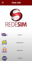 Rede SIM الملصق