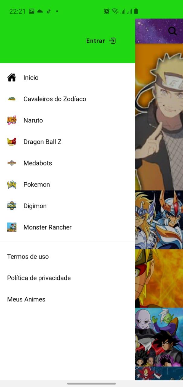 Meus animes.