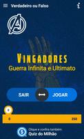 Quiz dos Vingadores: Guerra Infinita e Ultimato โปสเตอร์