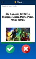 Quiz dos Vingadores: Guerra Infinita e Ultimato تصوير الشاشة 1
