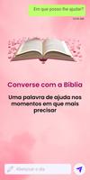 Oração e Bíblia da Mulher poster