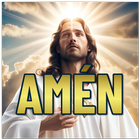 Figurinhas de Amém e Status icon
