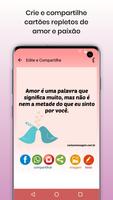 Mensagens e Figurinhas de Amor پوسٹر