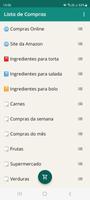Lista de Compras Plakat