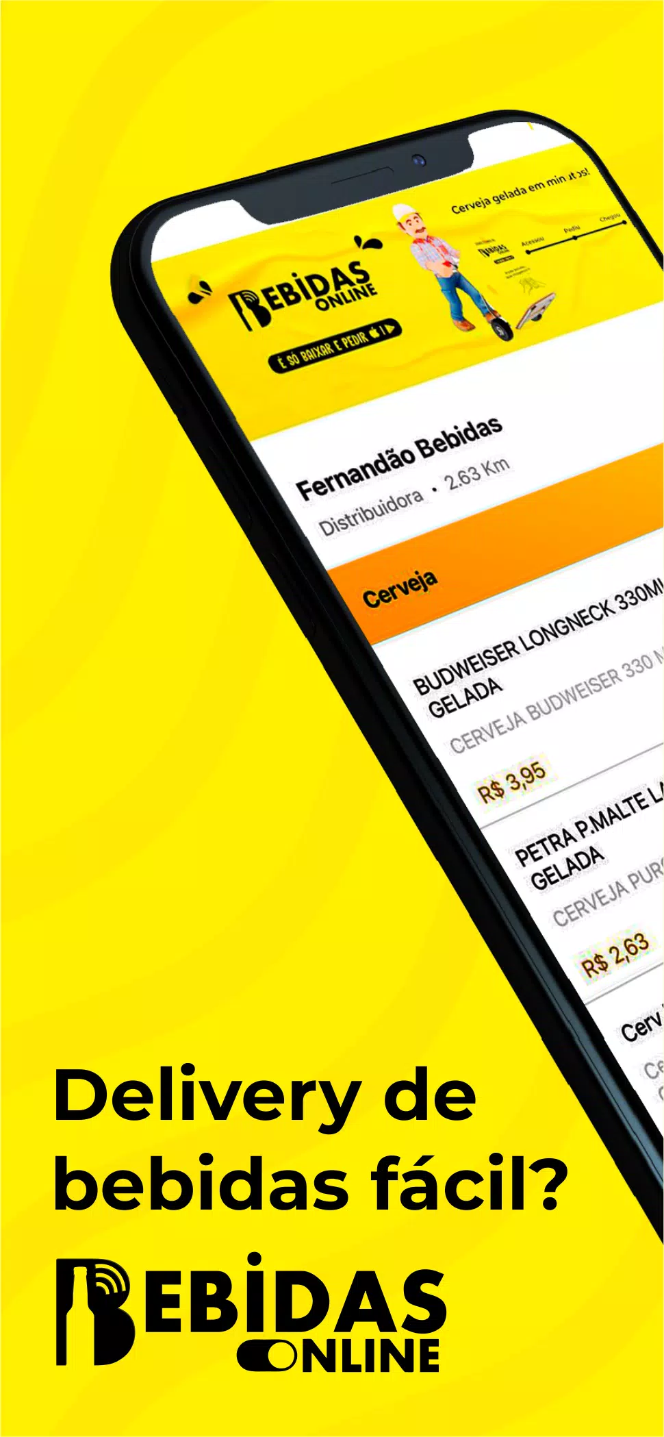 Bebidas Online – Delivery