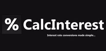 CalcInterest - Interest Rate