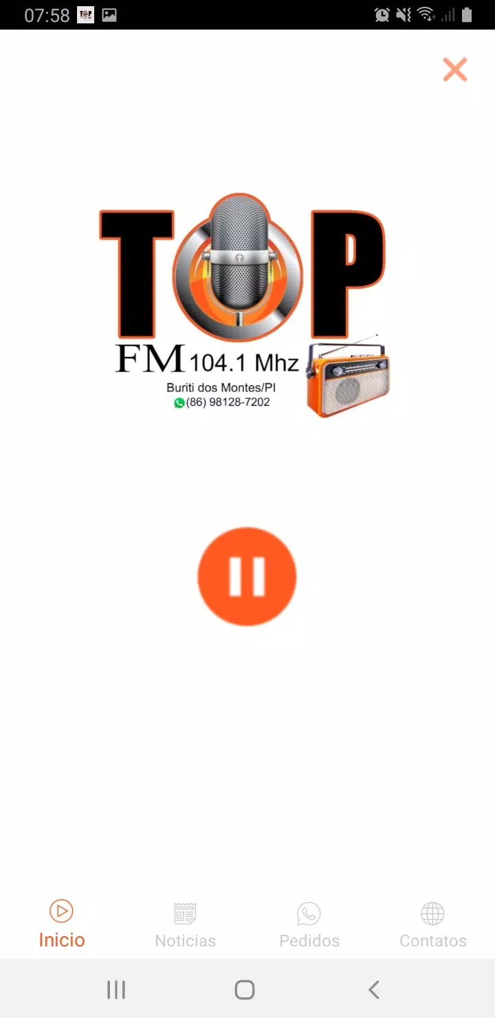 Top FM 104.1 Ao Vivo