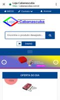 Loja Virtual Cabanascuba capture d'écran 2