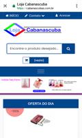 Loja Virtual Cabanascuba تصوير الشاشة 3