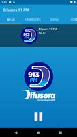 Difusora 91 FM syot layar 1