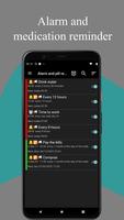 Alarm and pill reminder постер