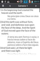 Bíblia Português - Inglês الملصق