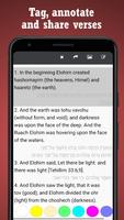 Bible Tanakh: Hebrew - English syot layar 1