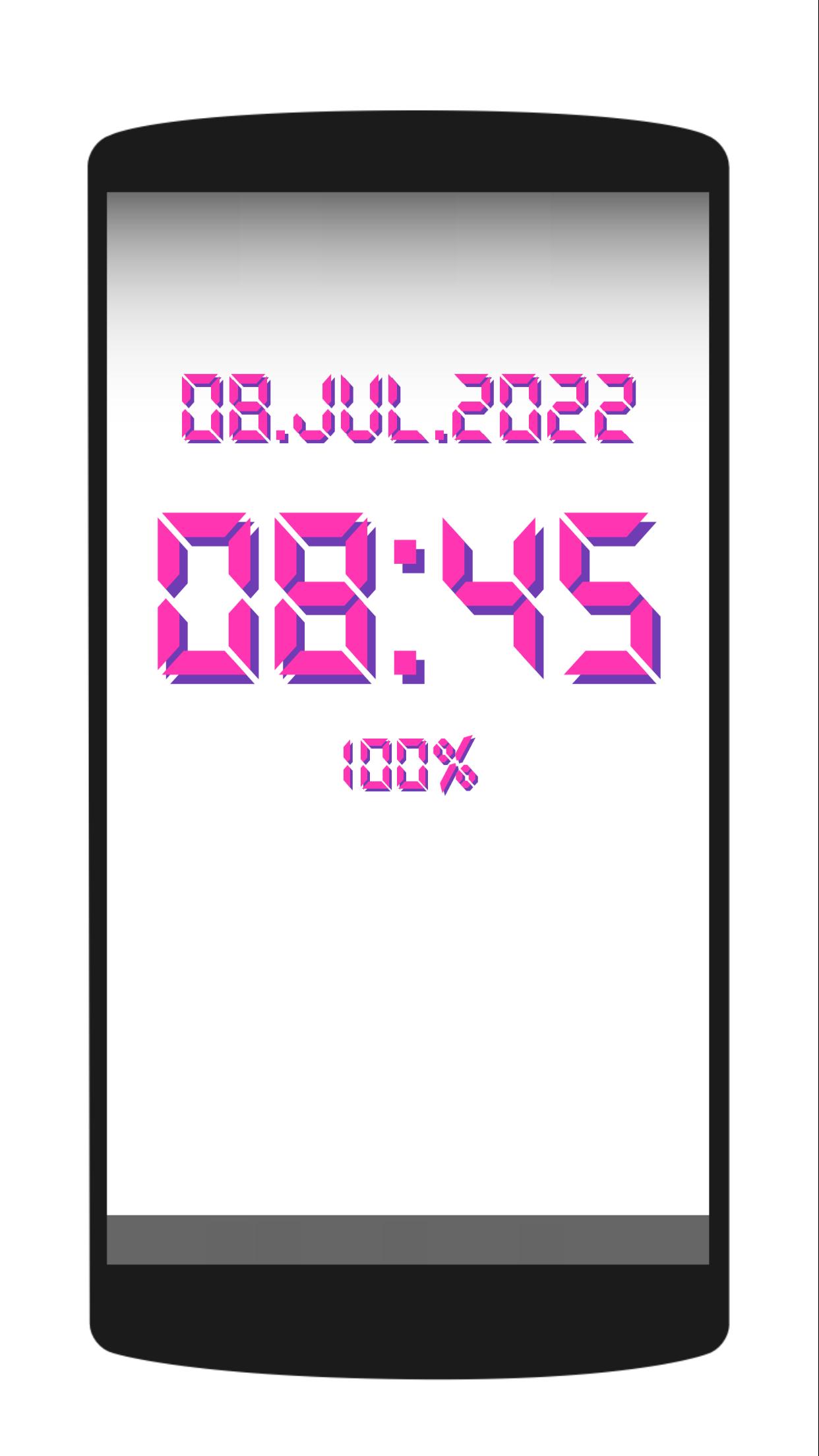 Tải xuống APK Digital Clock Live Wallpaper S cho Android Tải xuống APK Digital Clock Live Wallpaper S cho Android