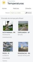 Sensação térmica e previsão do tempo ClimaOnline Ekran Görüntüsü 2