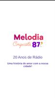 Rádio Melodia Conquista - 87,9 포스터