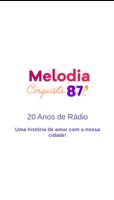 Rádio Melodia Conquista - 87,9 Affiche