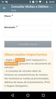 برنامه‌نما Consulta de Multas e Débitos - Brasil عکس از صفحه