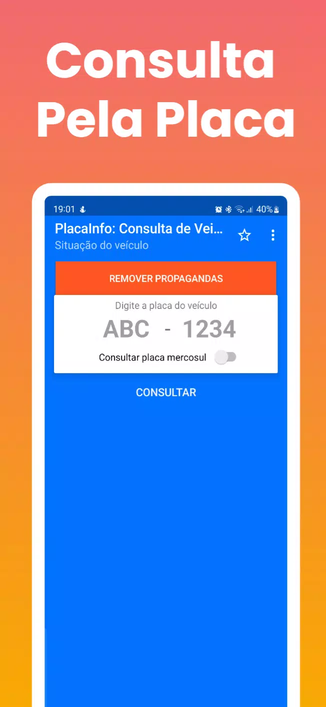 Descarga de APK de Consulta Placa FIPE e Multas para Android