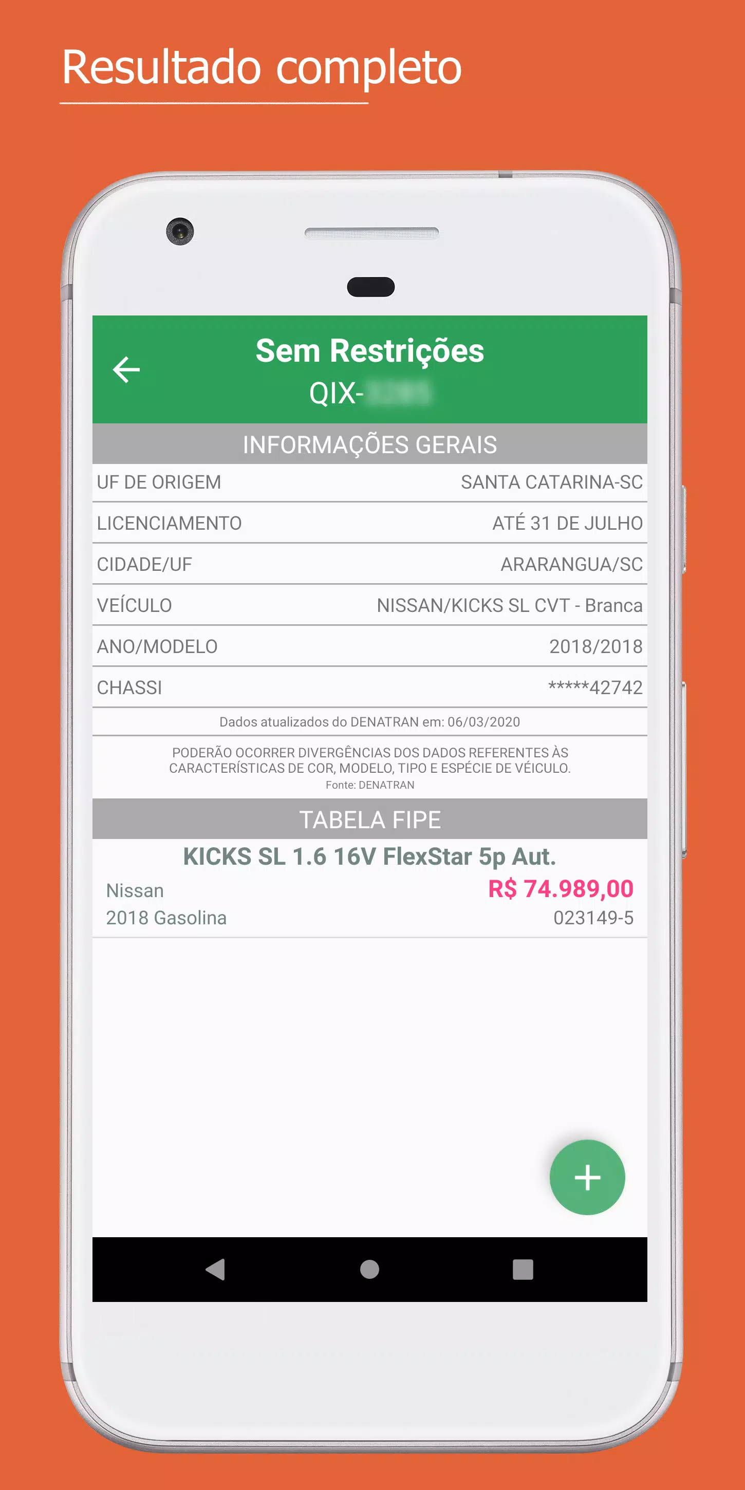 Download do APK de Consulta Placa Multa e Fipe para Android