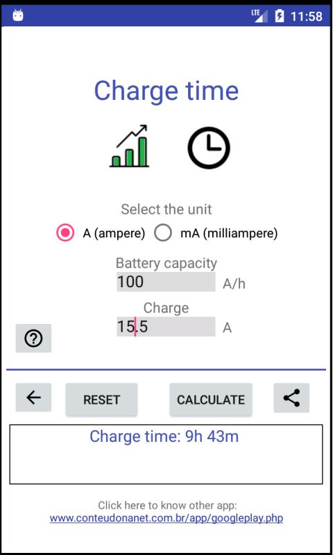 Battery Charge Discharge - Calculator for Android - APK Download