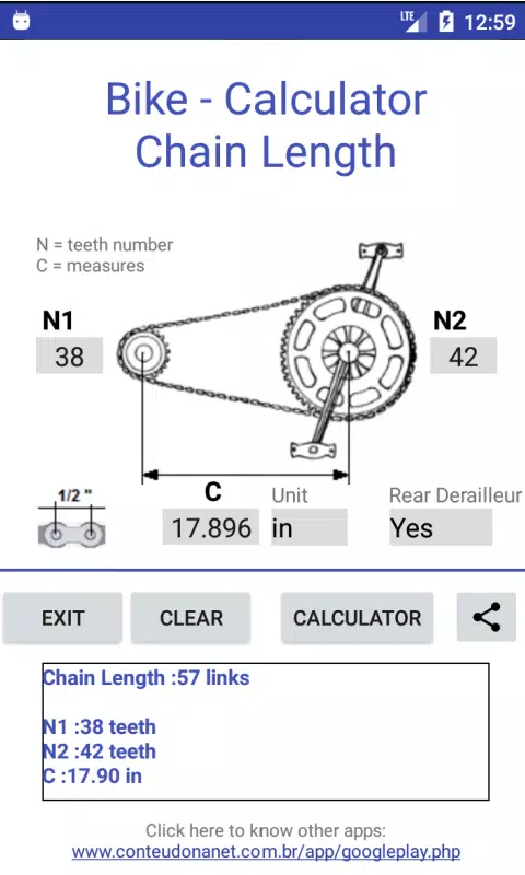 BIKE - Chain Length Calculator APK for Android Download