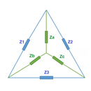 Delta(∆) -> Star(Y) -> Delta(∆) - Calculator APK