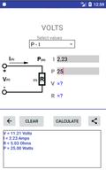 Volt/Amp/Watt/Ohm - Calculator screenshot 1