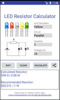 LED - Resistor Calculator पोस्टर