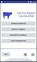 Cattle Weight Plakat