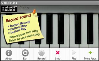 Piano capture d'écran 3