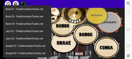 Drum Studio: Bateria Virtual imagem de tela 3