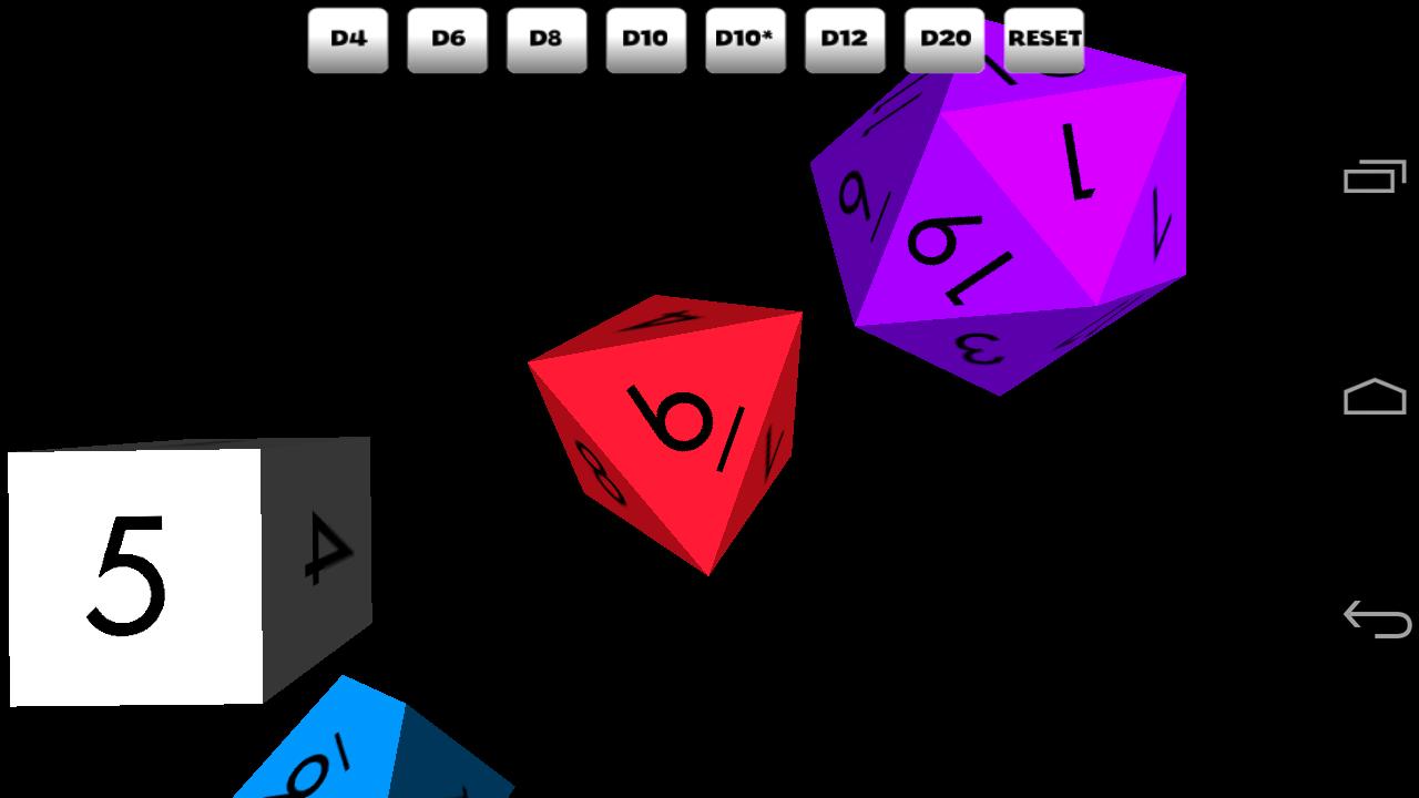 Slice and dice 3.0. Dice 3d Android.