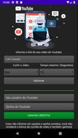 Robô de Visitas Youtube - Aumente suas visitas постер
