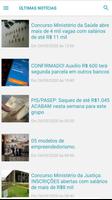 Notícias Concursos تصوير الشاشة 3
